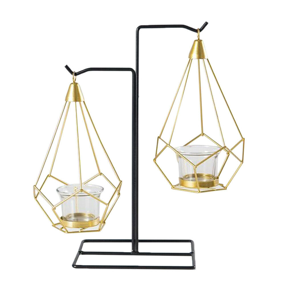 Metal Candle Holders Christmas Rack Candle Stick Wedding Table Centerpiece B