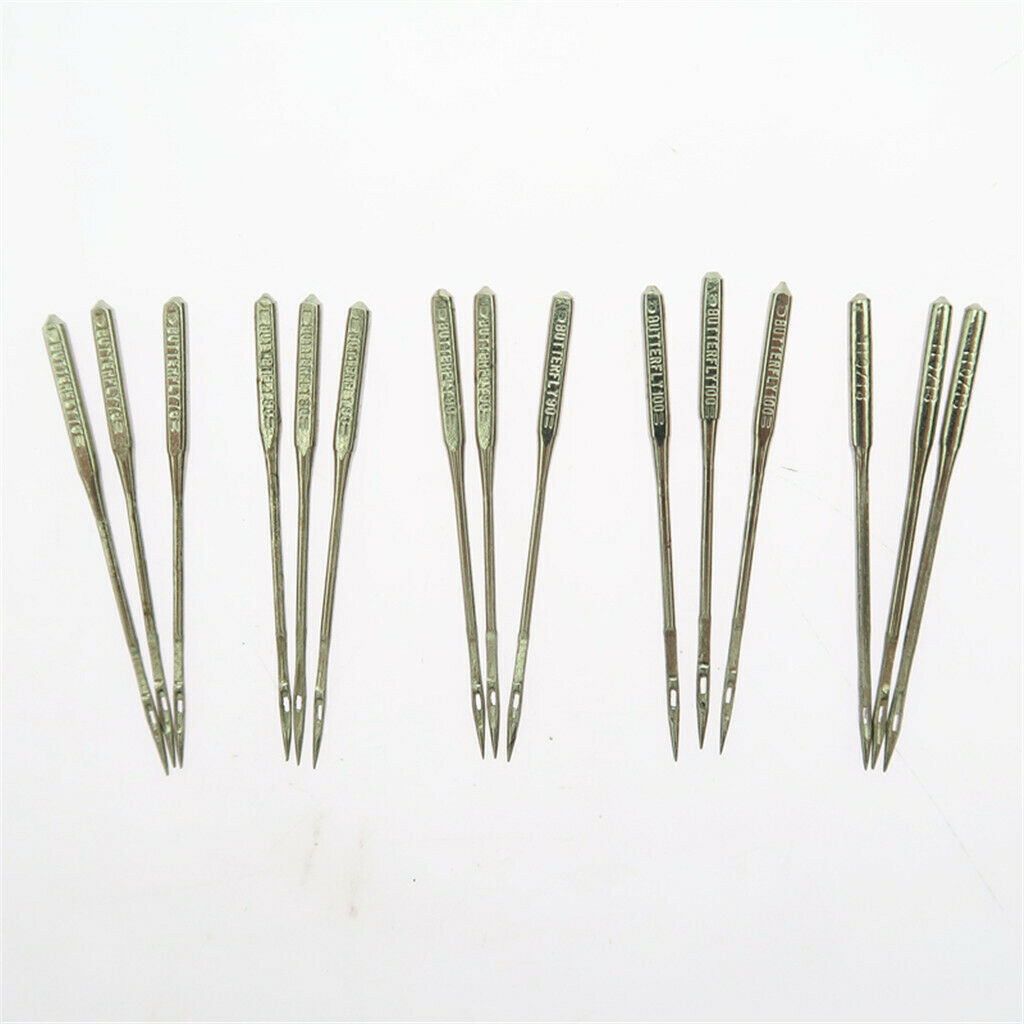 50 pieces 5 sizes sewing machine needle home threading needle size