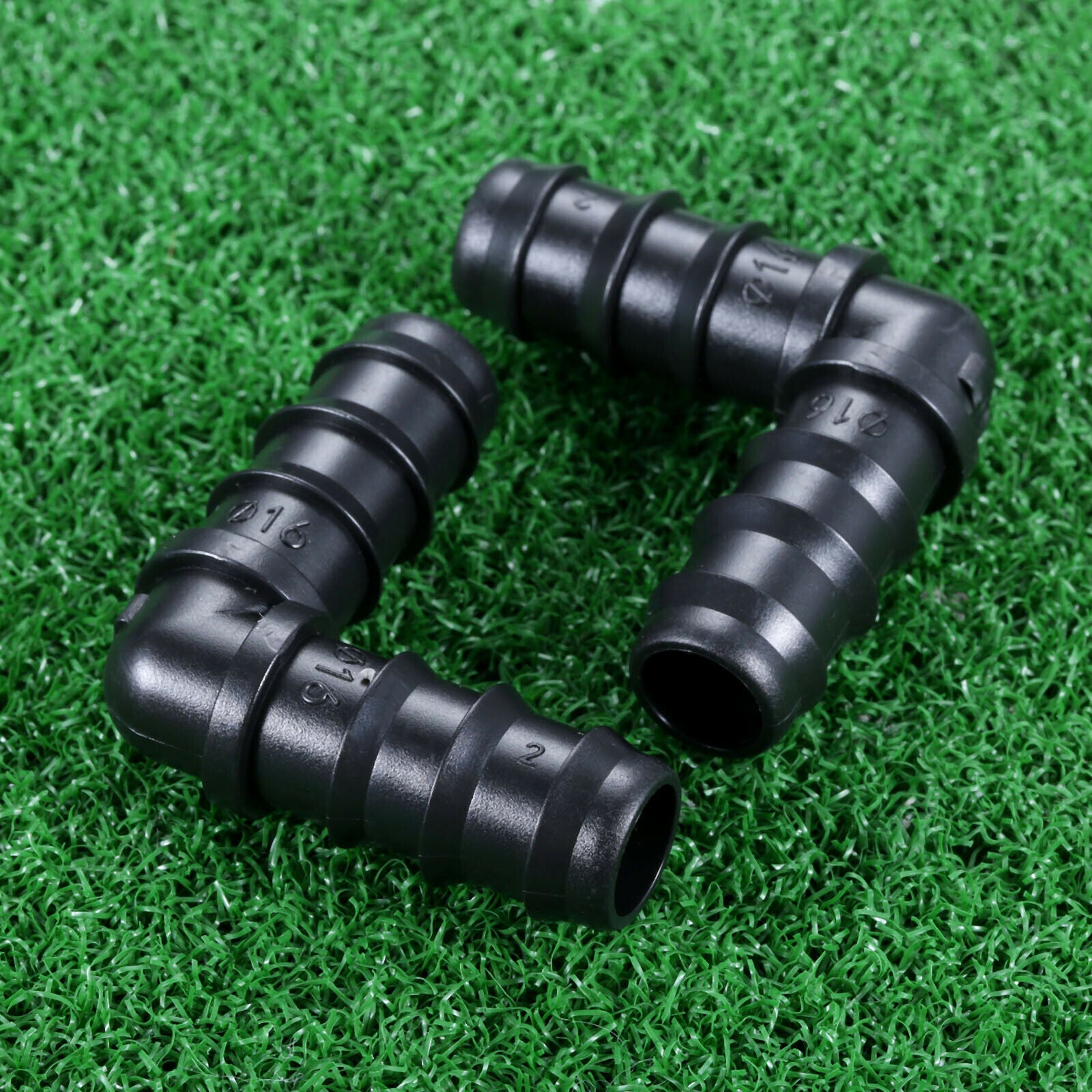 20pcs 90 Degree Elbow Bend Corner Garden Irrigation Pipe Fittings Hose Connector