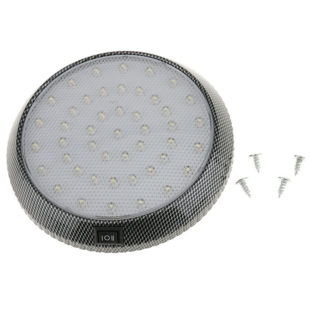 2X Universal DC 12V 46-LED Car White Interior Dome Reading Light Super Bright