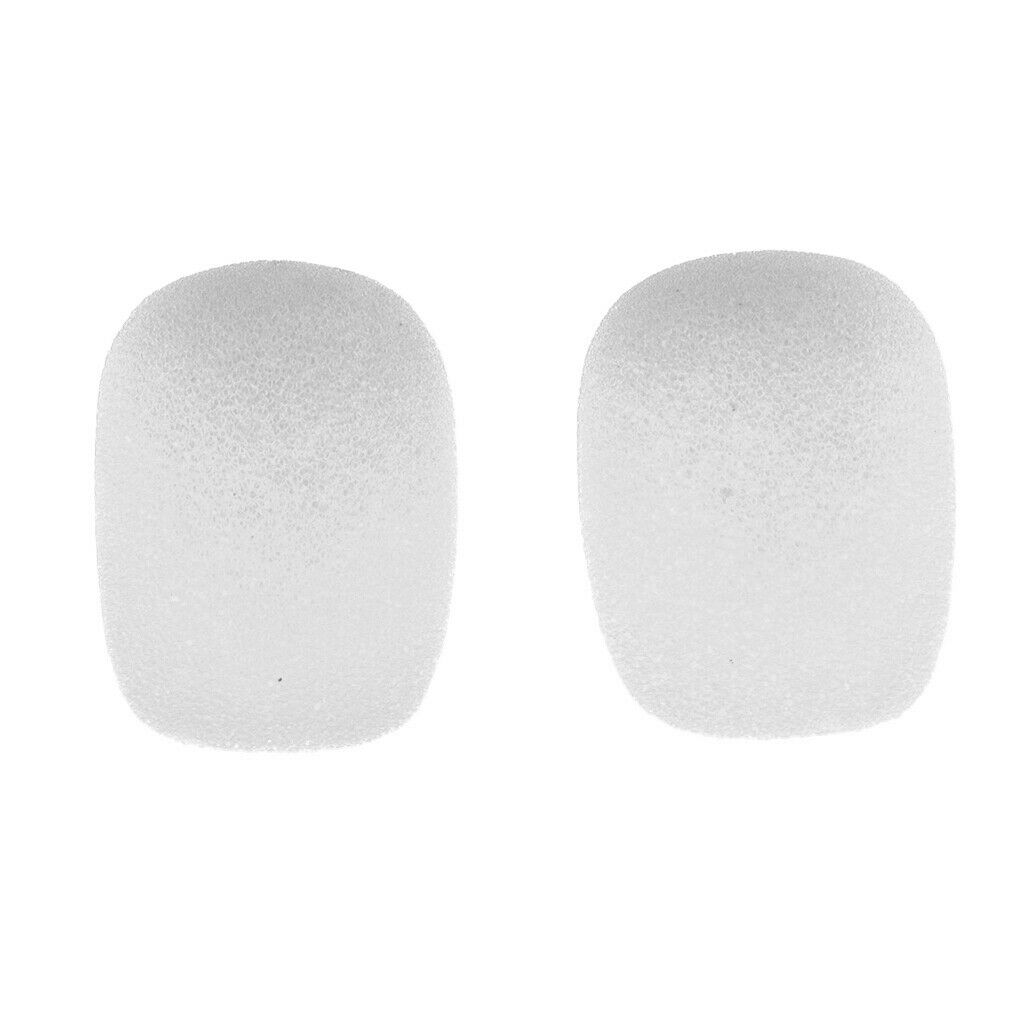 Pack Recording Microphone Sponge Foam Mic Protection Cover Accessory White