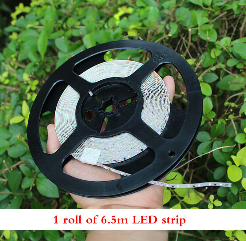 6.5Meter LED strip 24V self-adhesive low voltage patch dimming ultra-thin