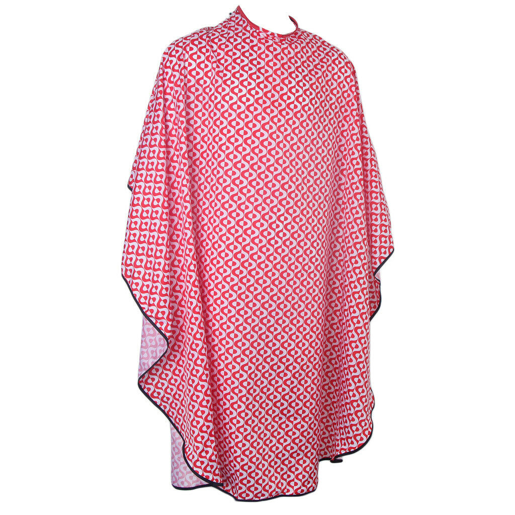 Set of 2 Waterproof Hair Cutting Shampoo Cape Salon Gown Cloth with Zipper