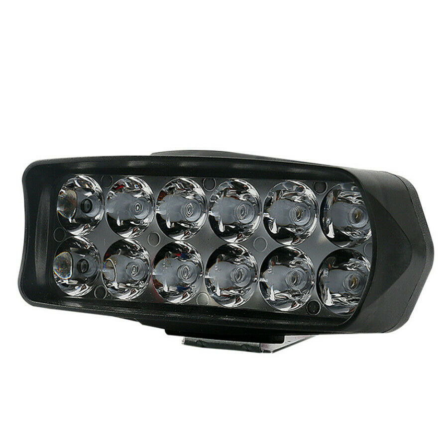 Pair 18W 1800LM Work Light Bar Fog Spotlight DRL Headlight Driving Lamp 12-85v