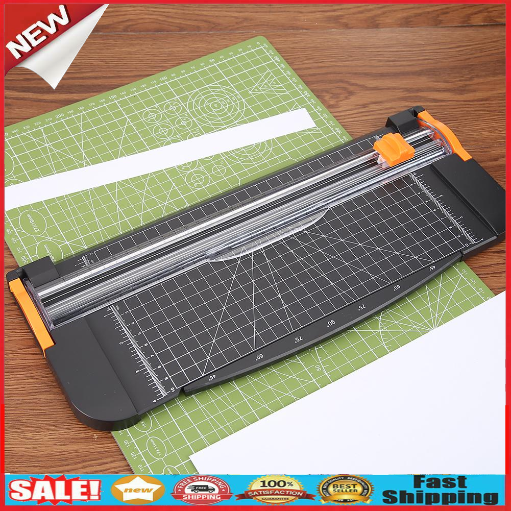 Portable Plastic A4 Precision Paper Photo Trimmers DIY Scrapbook Cut Tools @