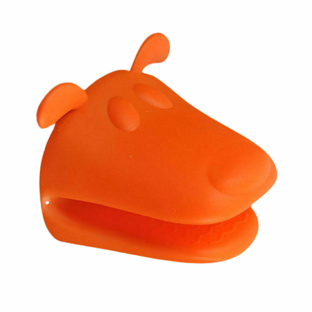 Silicone Hot Pot Holder Oven Gloves Mini Oven Mitts Cooking Kitchen Grips