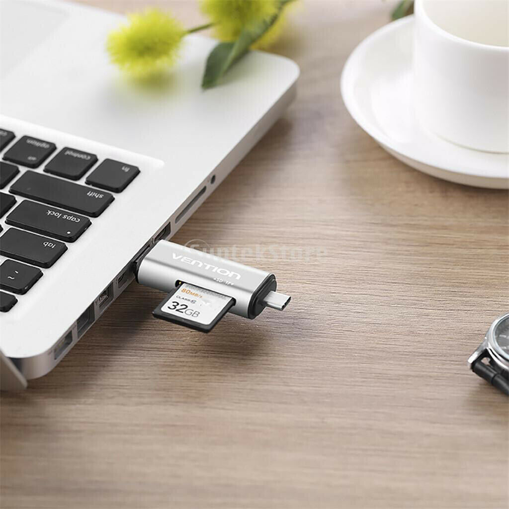 USB2.0 Memory Card Reader High Speed OTG Data Reader for Mobile PC Camera