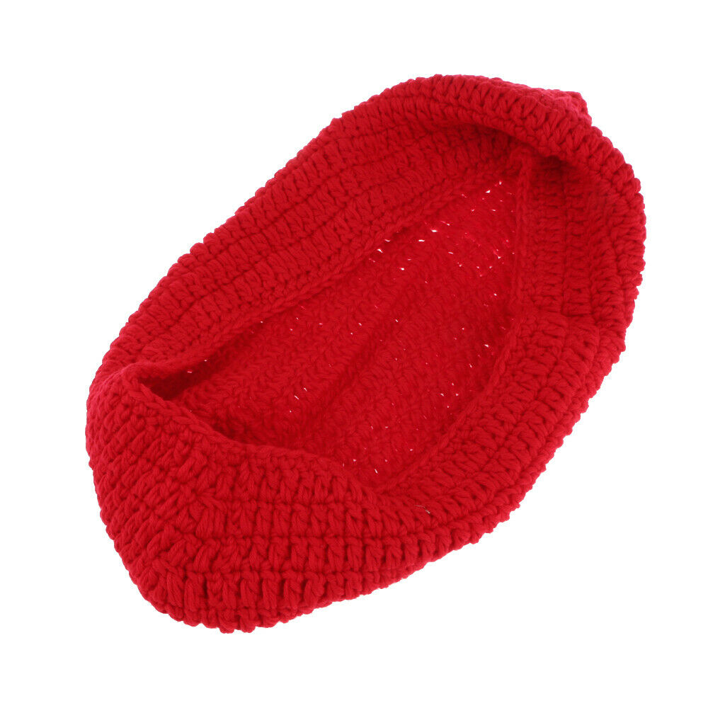 Baby Sleeping Bag Hand Knitted Sleepsacks Baby Photography Props Red