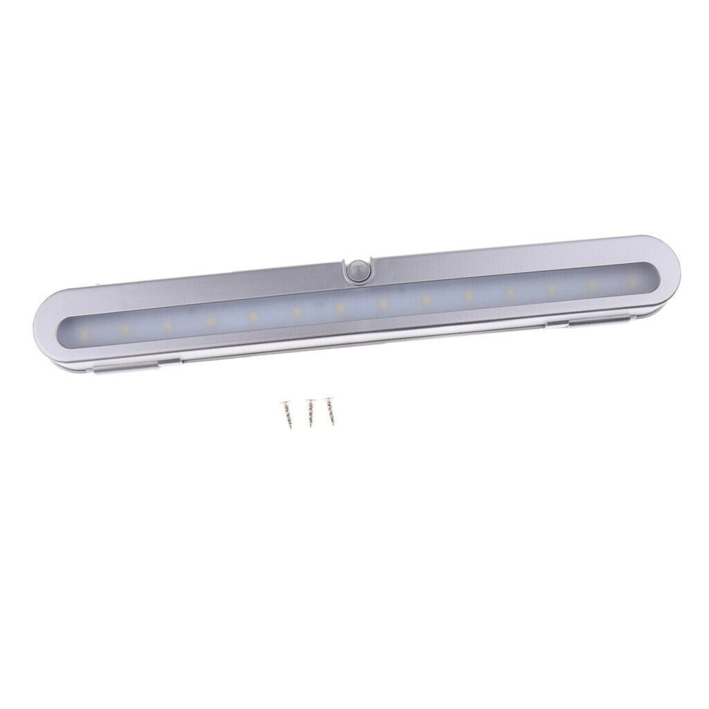 14 LED Wireless PIR Motion Sensor Night Light Cabinet Wardrobe Closet Lamp