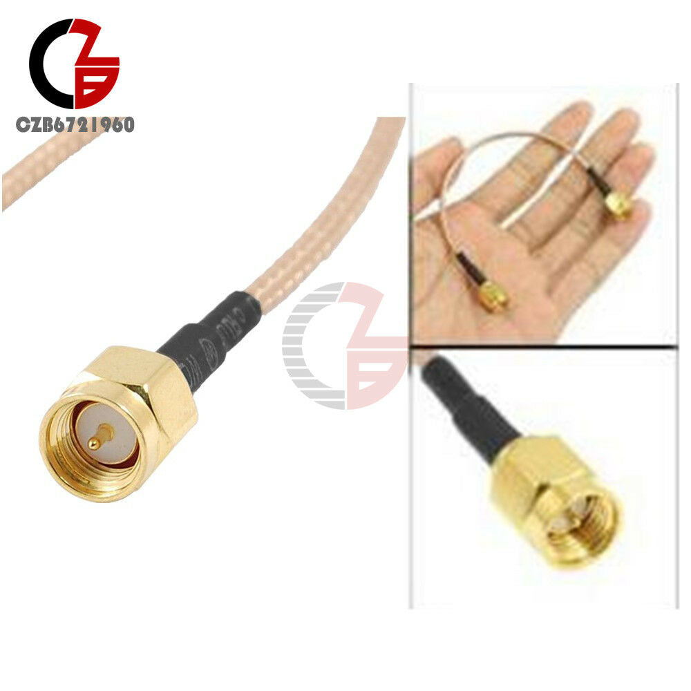6.5" inch Length SMA Male to SMA Male Connector Pigtail Convertion Wire Cable