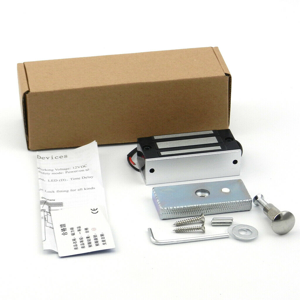 Smal DC12V Magnetic Cabinet Drawer Cupboard Lock Kits for Hotel Pub Club