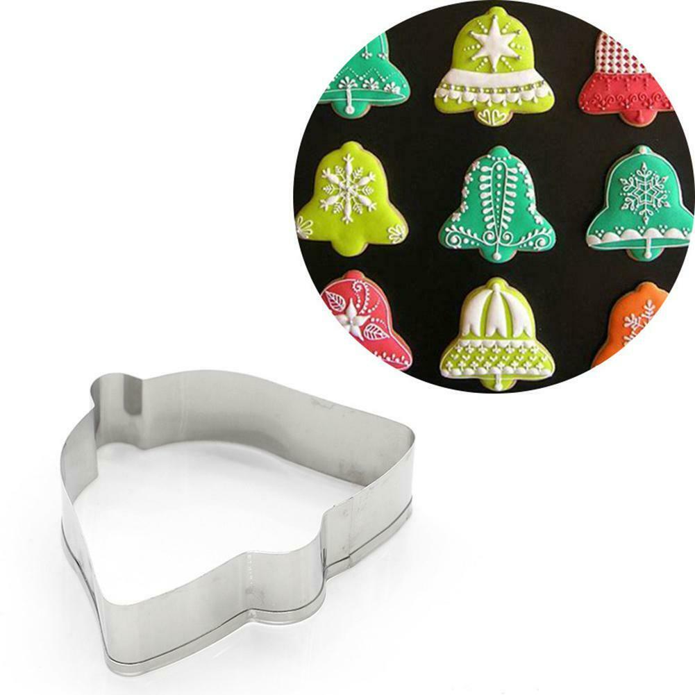 14pcs Stainless Steel Christmas Molds Mould Biscuit Cutting Baking Tools @