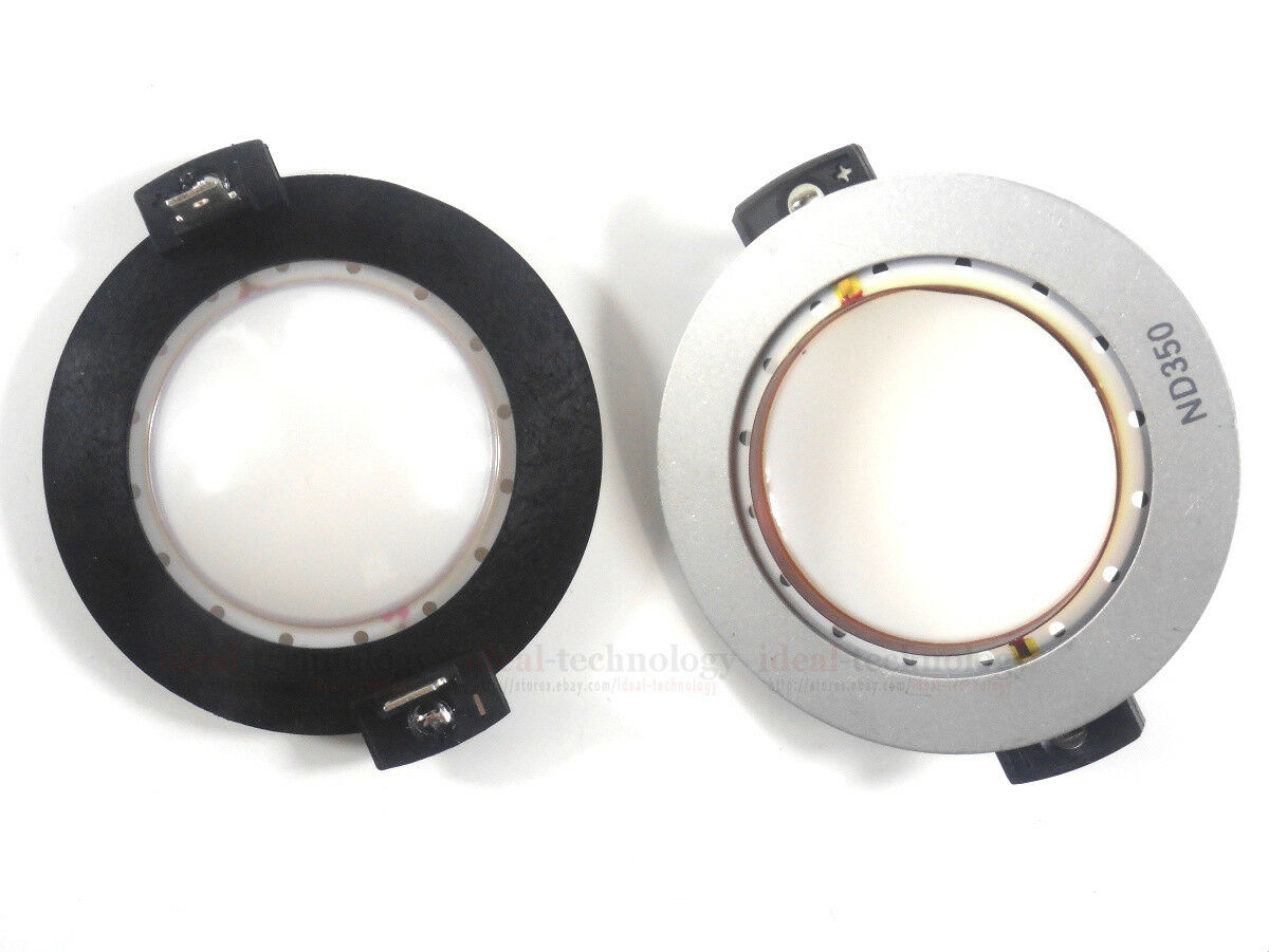2PCS Diaphragm For RCF ND350 CD350,CD400 Driver 44.4mm 1.75" Voice coil 8 Ohm