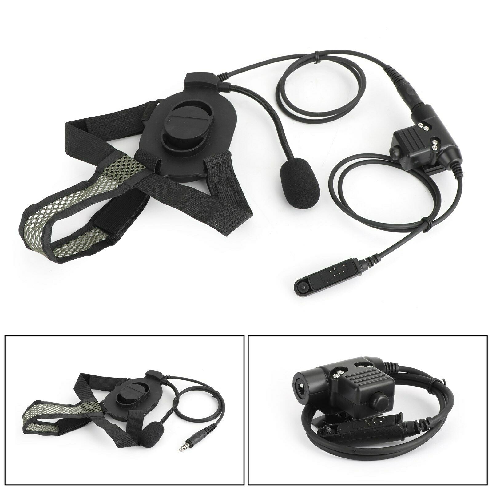 Head-mounted Microphone Headset Fit for BaoFeng BF-A58 BF9700 BF-S56 BF-UV9R