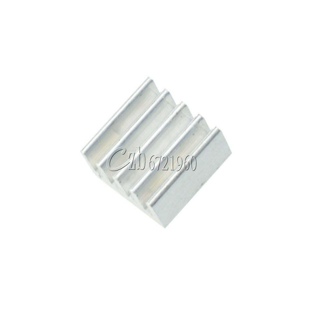 20Pcs Aluminum Heat Sink 8.8x8.8x5mm for Computer Memory A4988 Chip LED Power IC