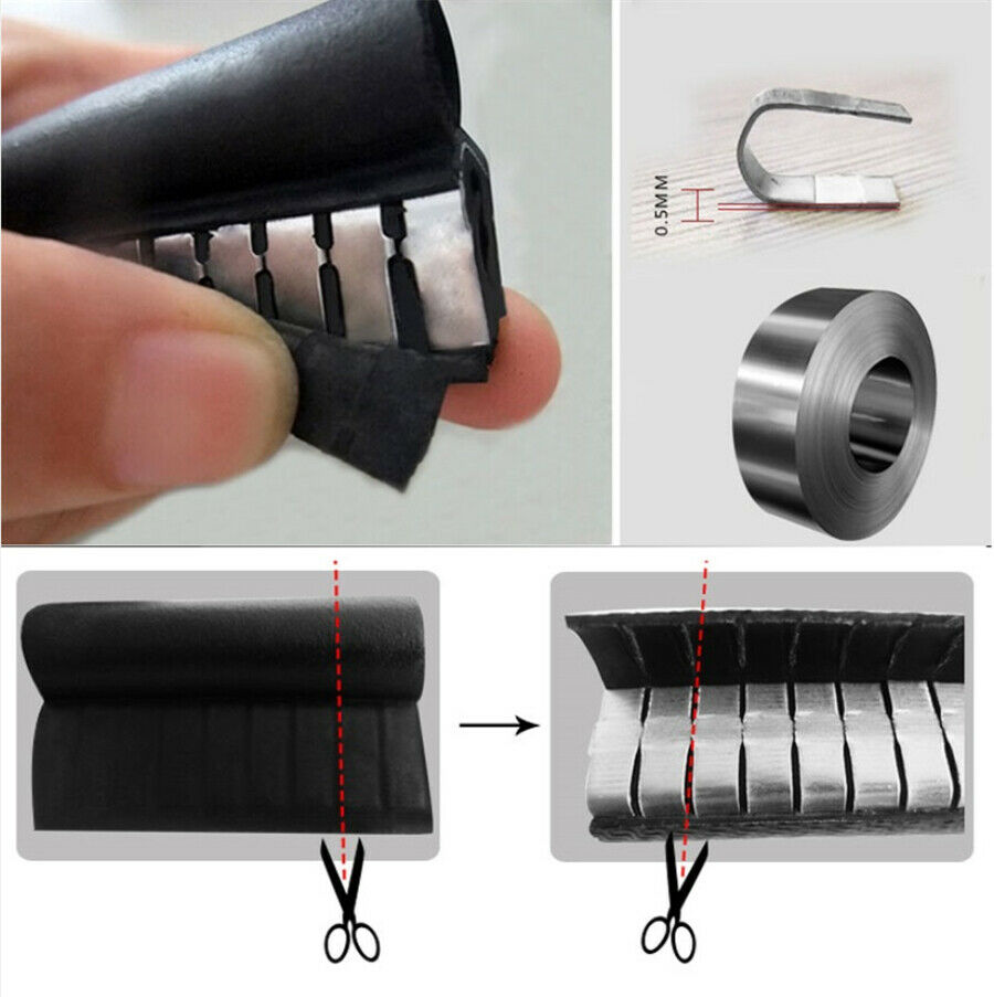 5M 25mm Door Edge Trim Protector Guard Hardwearing Ship Dustproof  Seal Strip