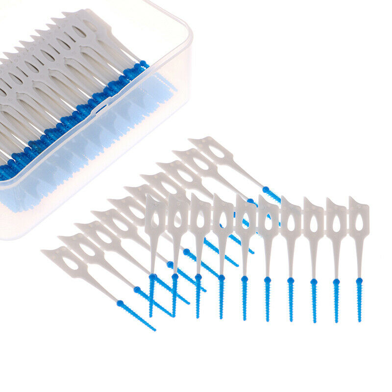 120pcs/lot Interdental Brush Dental Floss Teeth Oral Clean Hygiene Toothp.l8