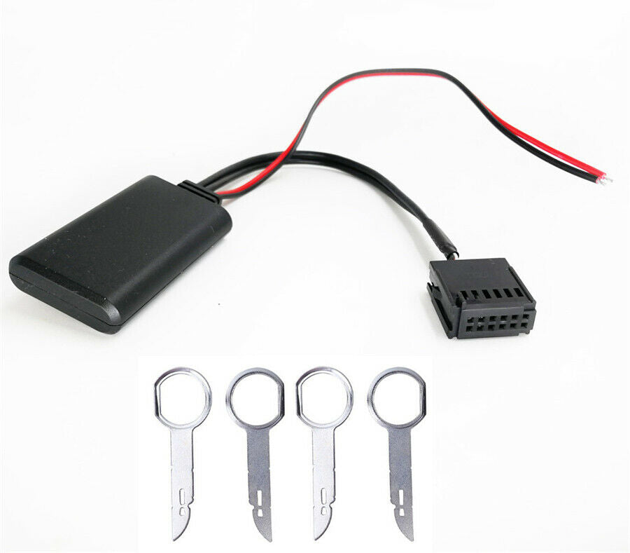 Car Radio AUX-IN Bluetooth Adapter w/ Tool For Focus Mondeo Fiesta Fusion C-Max