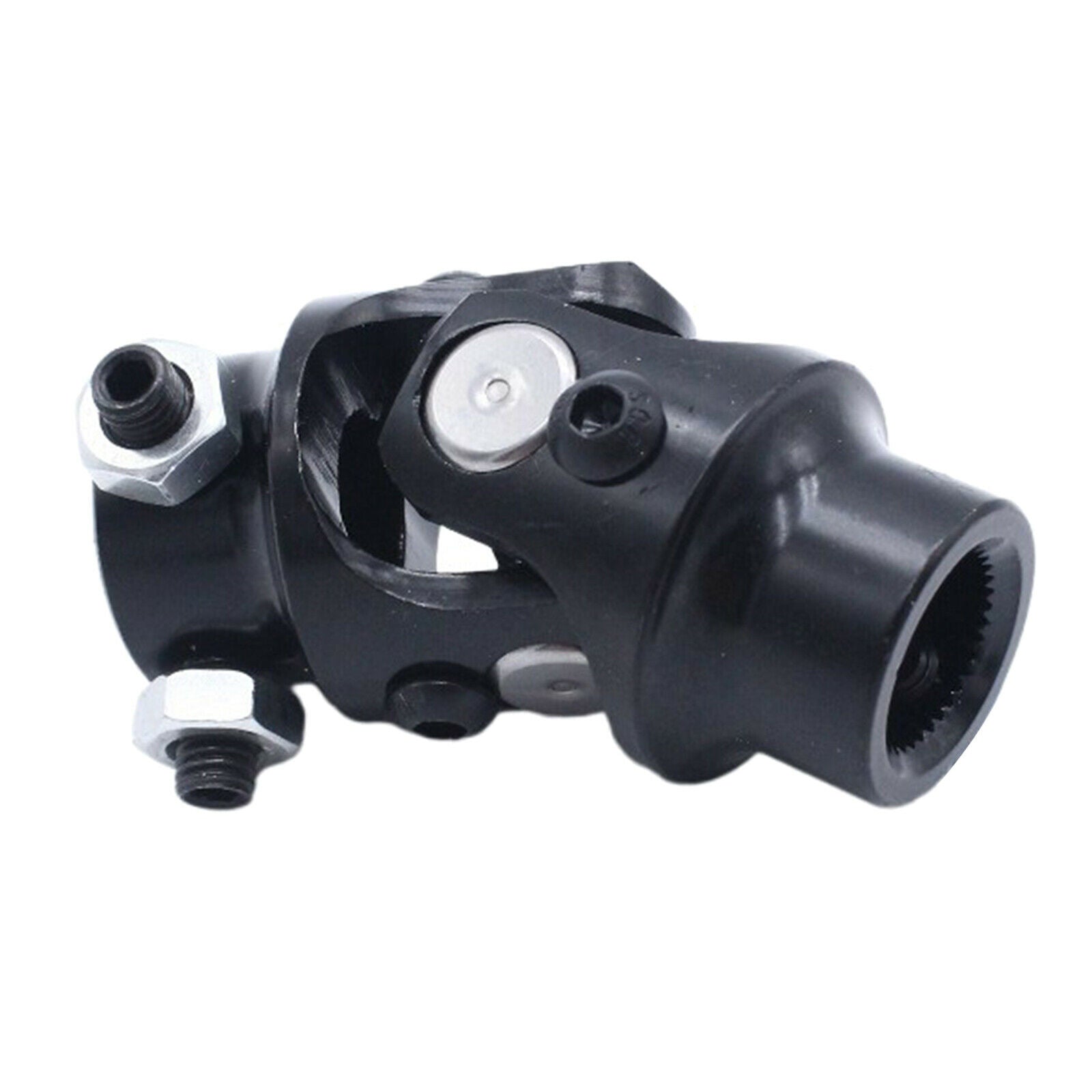 3/4-36 Spline X 3/4" DD BLACK Single Steering Shaft U Joint Angle:38 Degree
