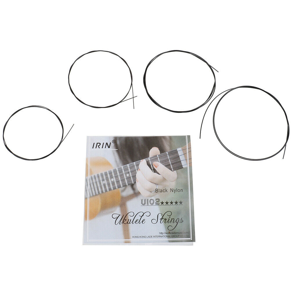 4Pcs/set Ukulele black strings U102 nylon stringsPGBDAU