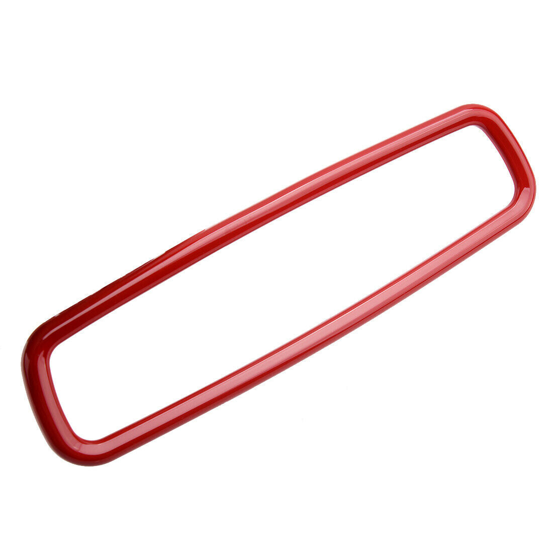 ABS Red Interior Rearview Mirror Ring Cover Trim fit for Mustang 2015-2019 New