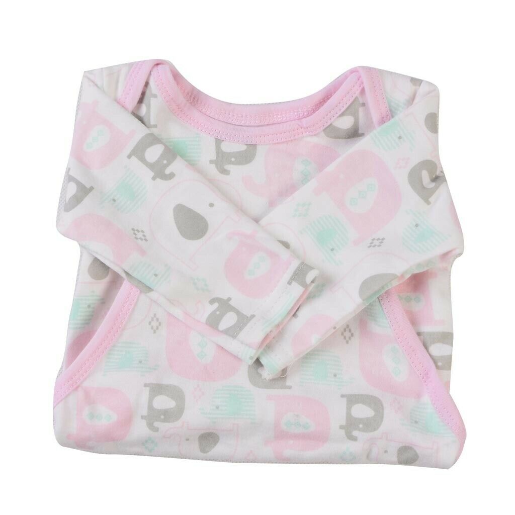 4pcs Sweet Jumpsuit Pants Bibs Clothes Set Casual Outfit Pink for 22-23inch