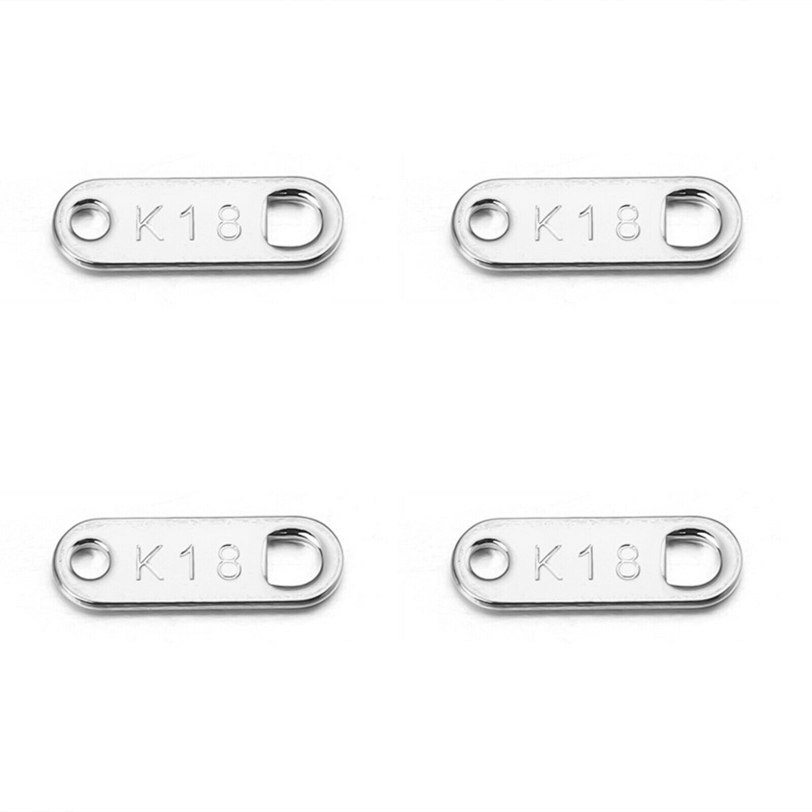 60Pcs Engraved Pendant Charms Tail Chain Tags DIY Keychain Jewelry Findings