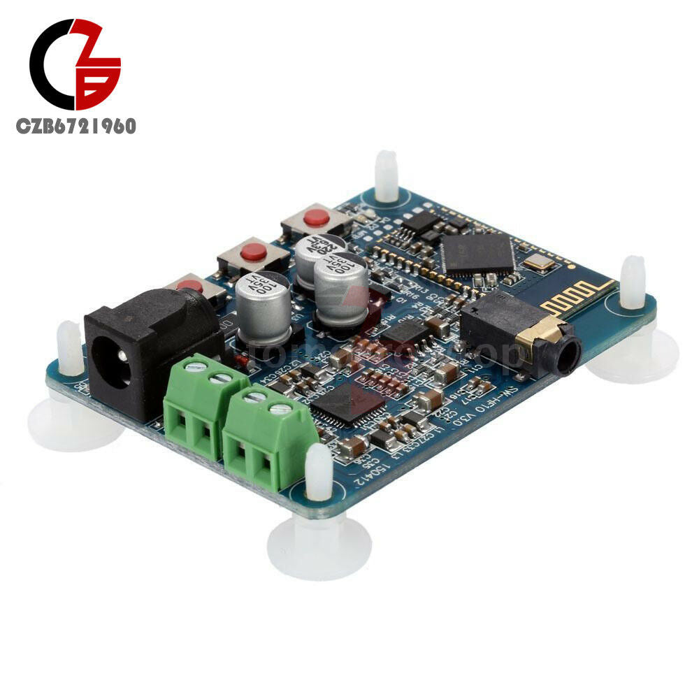2X10W Bluetooth 4.0 PAM8610 Audio Receiver Stereo Amplifier Board DC 12V 10W+10W