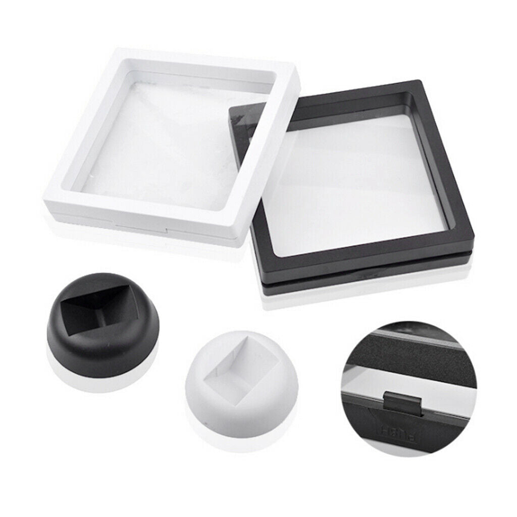 2 Pieces Black False Nails Art Board Tips Stick Acrylic Display Stand Tool Tips