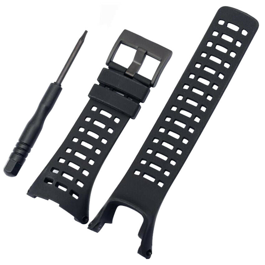 Silicone Rubber Watch Band Strap For Suunto Ambit 3 Peak Sport Ambit 1/2/3 Black