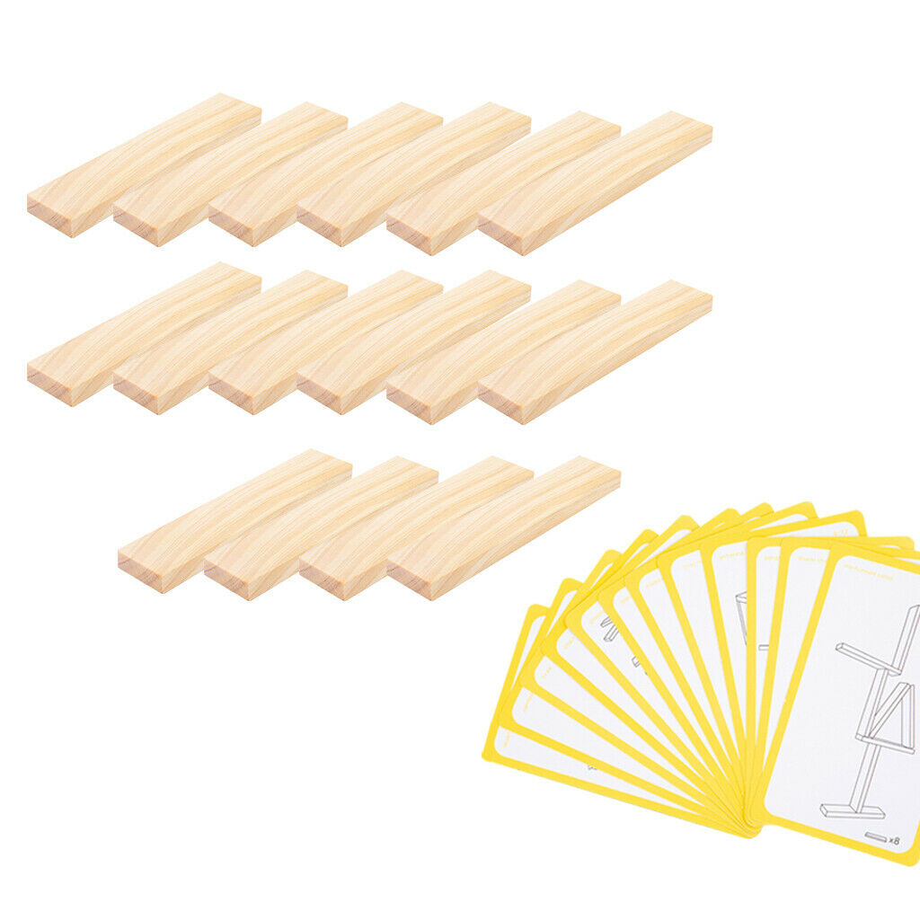 16pcs Kids DIY Wooden Building Blocks Early Creative Toys Birthday Gift