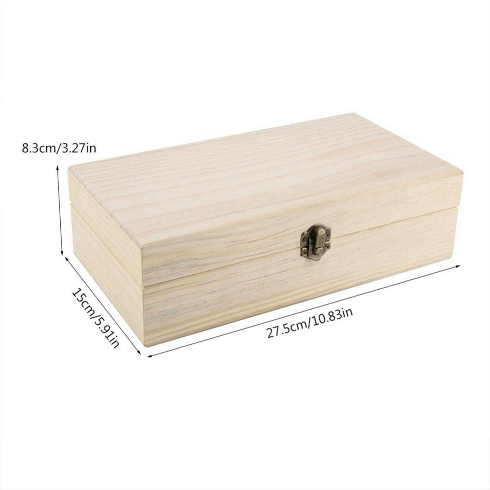 25 Slots Wooden Storage Box Organizer Case for Essential Oils Aromatherapy
