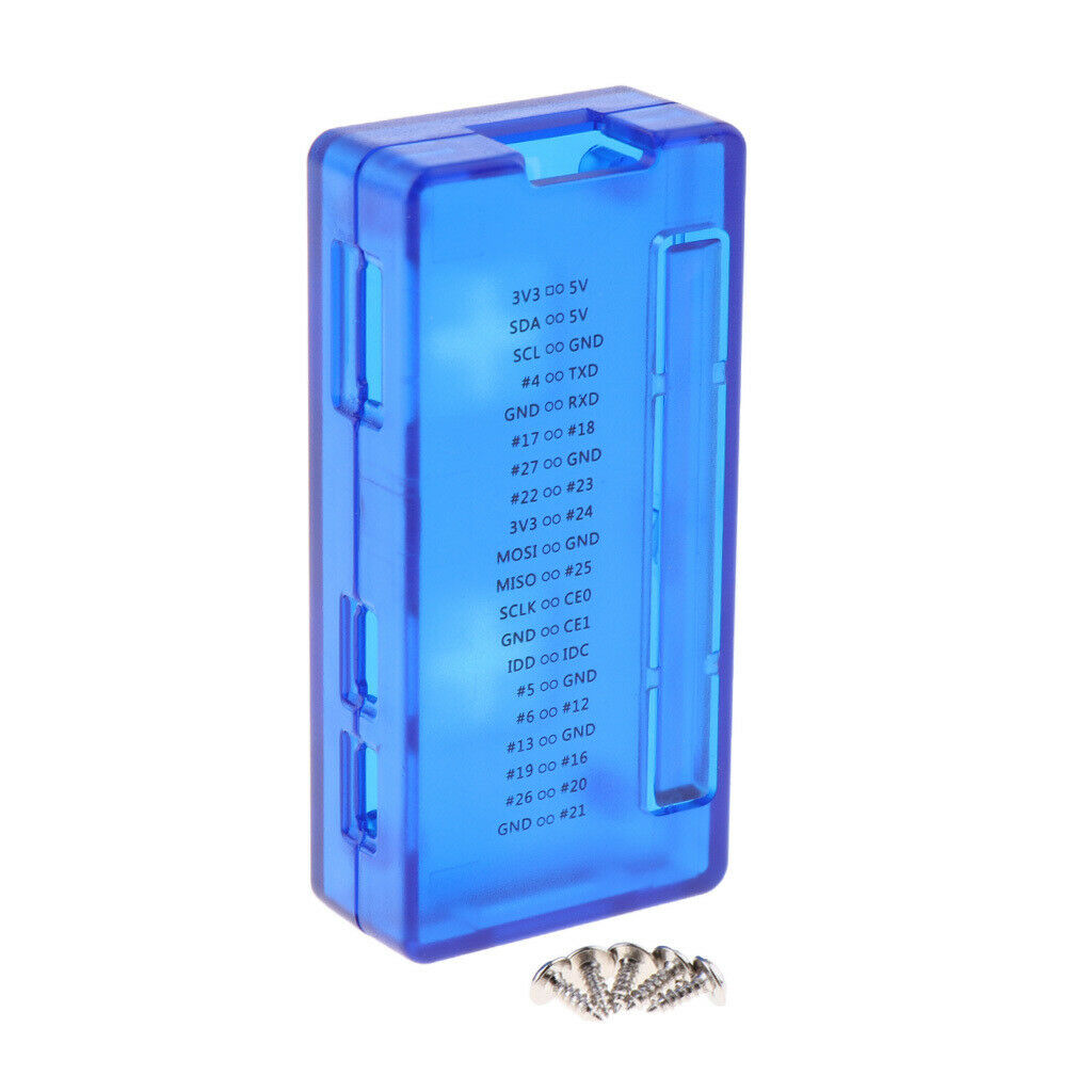 ABS Plastic GPIO Reference Case Protective Cover for Raspberry Pi zero 1.3/W