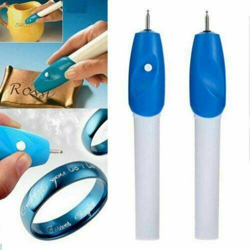 Handheld Engraving Etching Hobby Craft Pen Rotary Tool for Glass Metal Wood - UK