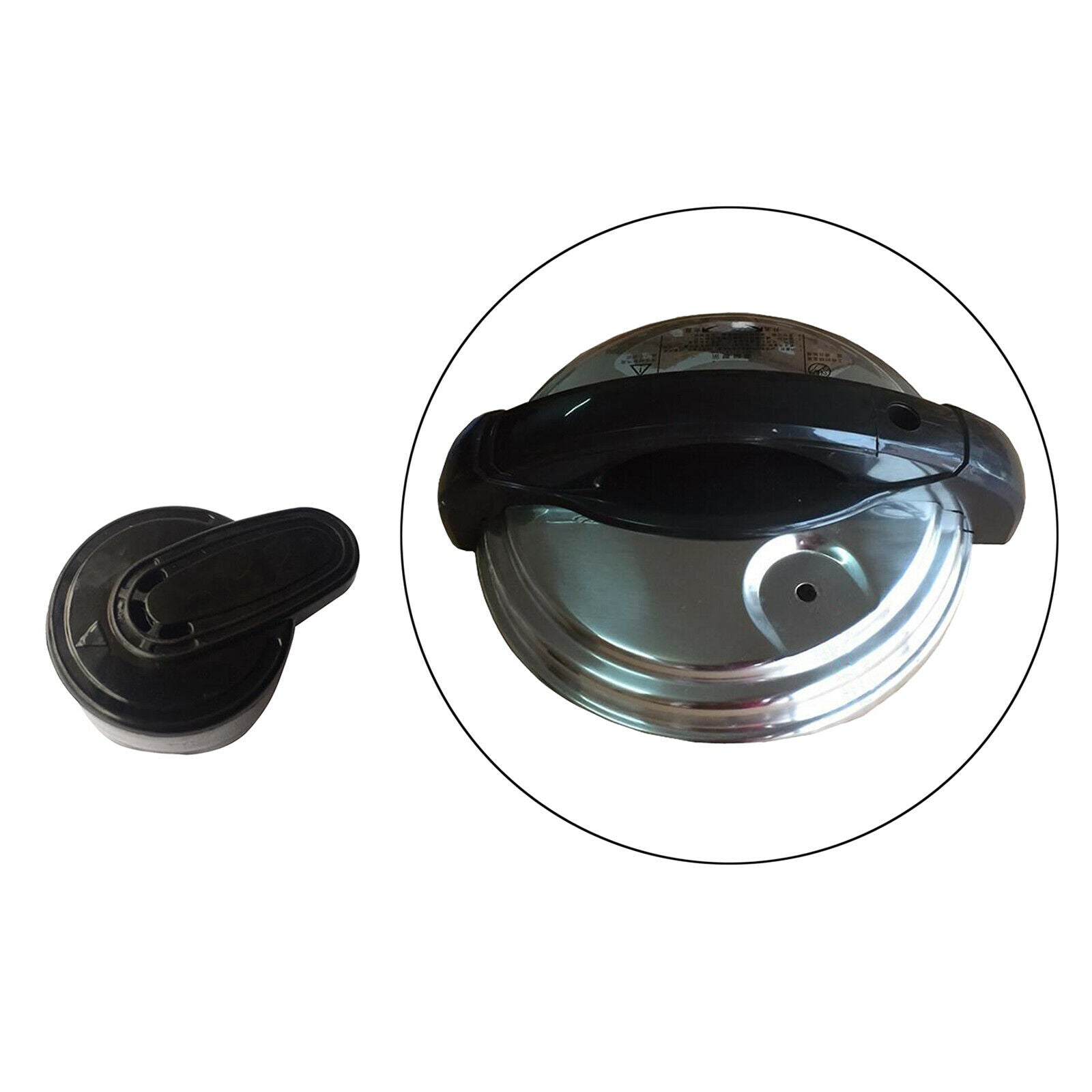 Pressure Cooker Steam Release Valve Regulator Kitchen Cookware Accessories Black