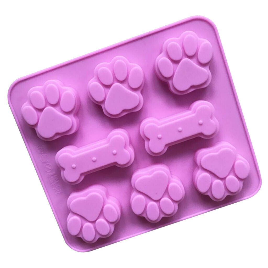Silicone Mold Cake Decor Fondant Chocolate Mould Bakeware -Cat Claw Bone