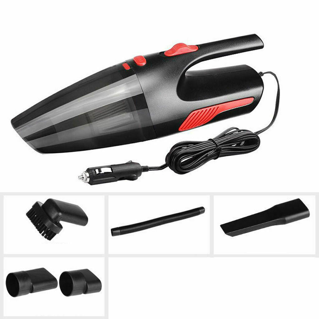 Car Vacuum Cleaner Mini Portable Upright Auto Home Mop Wet & Dry 120W NEW