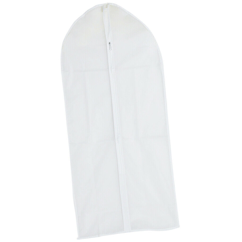 Home Pearls Clothes Hangers Hook+Dustproof Covers Storage Dress Garment Bags