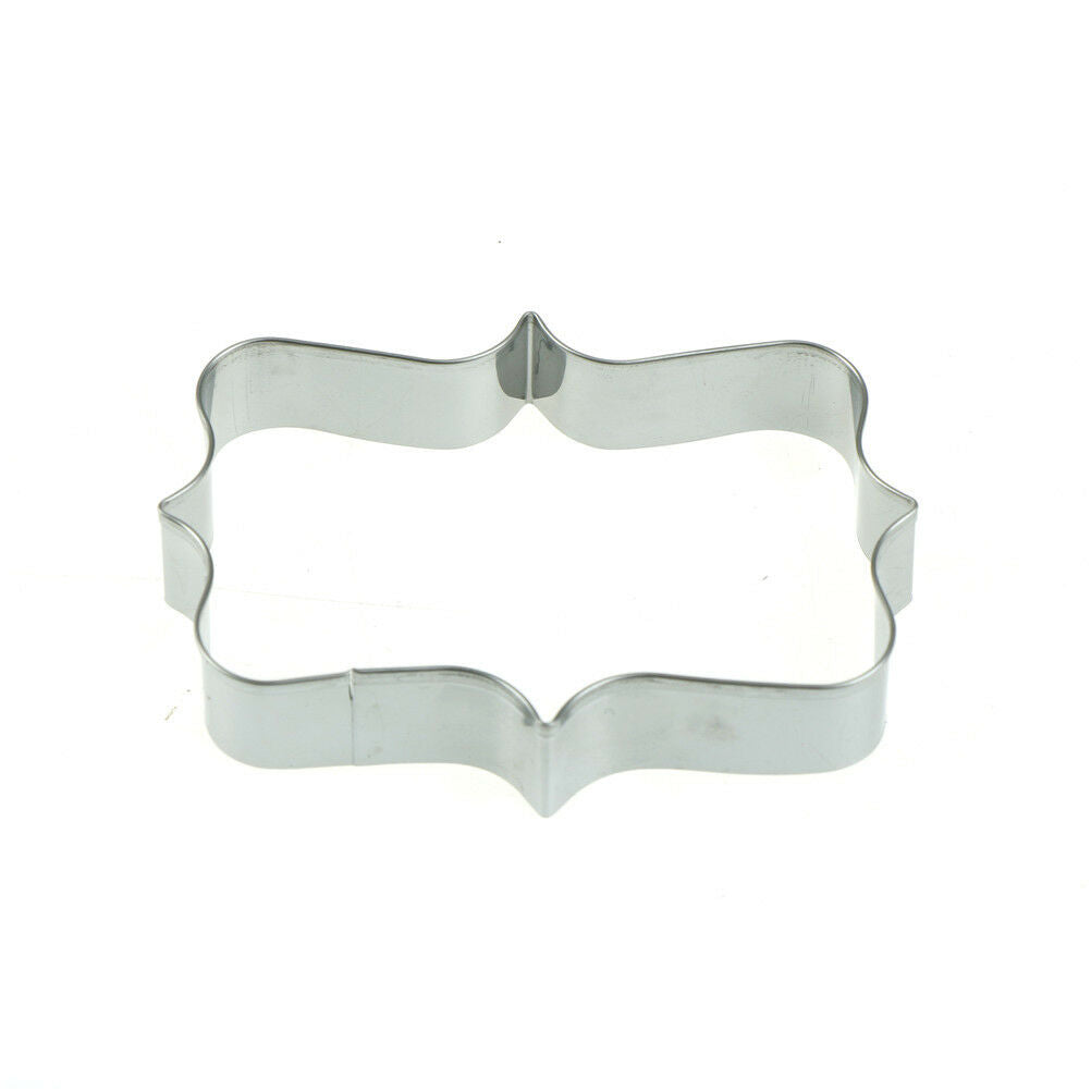 rectangular frame cookie molds stainless steel decor cookie cutter baking .l8