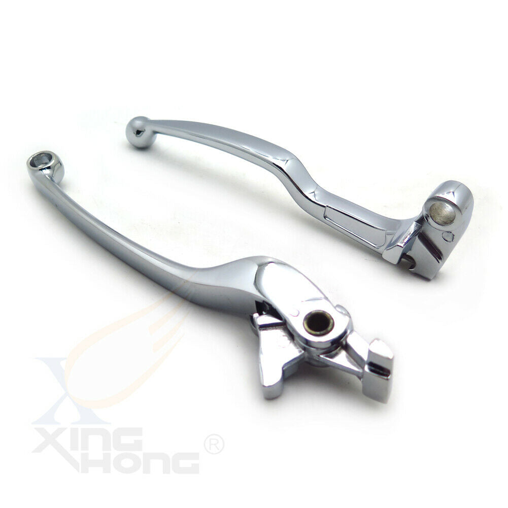 Brake Clutch Hand Lever Chrome Fit For Yamaha YZF R1 R6 R6S FZ1 FZS1000