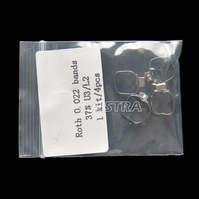 50Sets Dental Orthodontic Buccal Tube Bands for 1st Molar Roth 0.022" #37 U3/L2