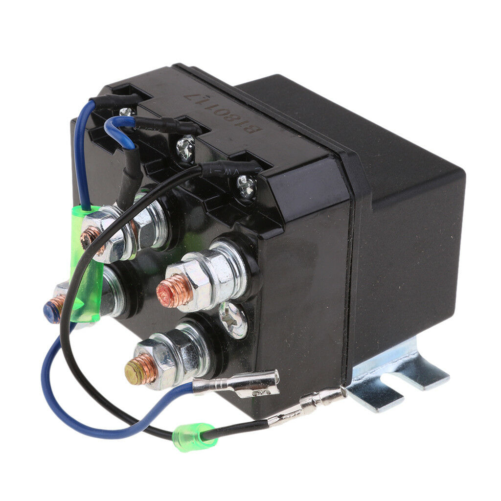 Universal 200AMP 12V Solenoid Relay Contactor Switch for ATV Winch