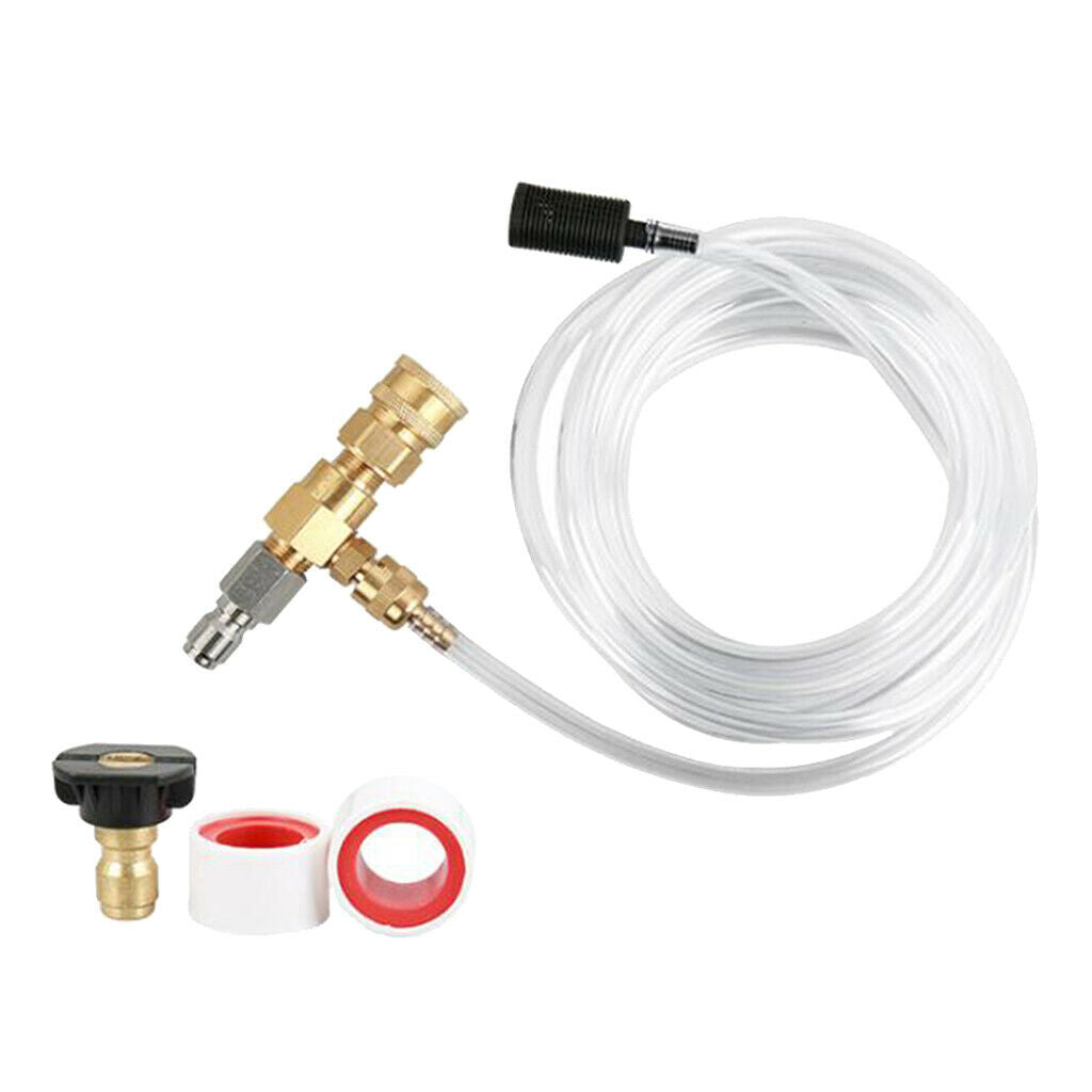 High Pressure Washer Adapter Set 3/8 "Brass Quick Coupling Hose Adapter