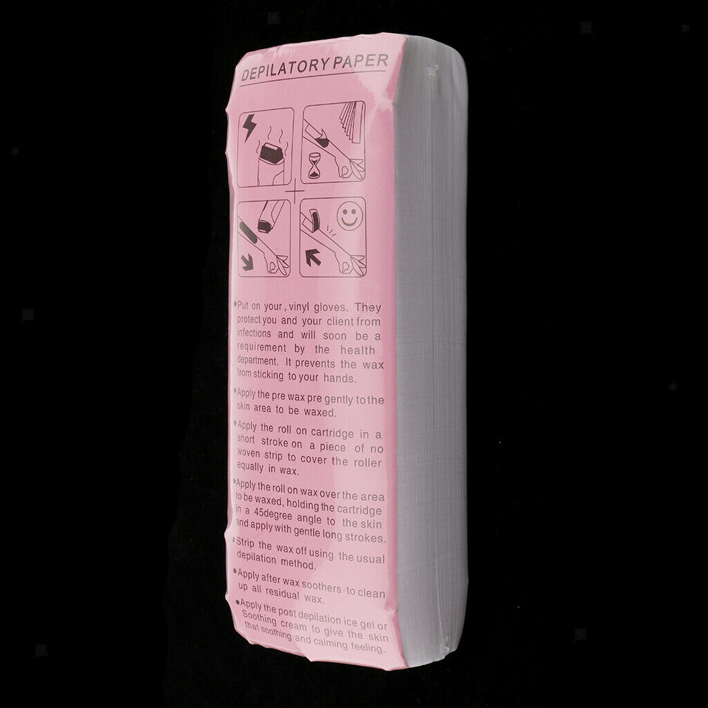 Non Woven Facial Body Leg Hair Removal Paper Depilatory Wax Strips Epilator Tool