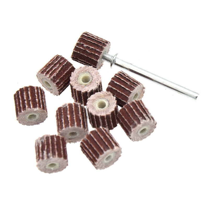 Sanding Sandpaper Flap Wheel Disc Set Grit For Dremel Wood Grinding Polishing