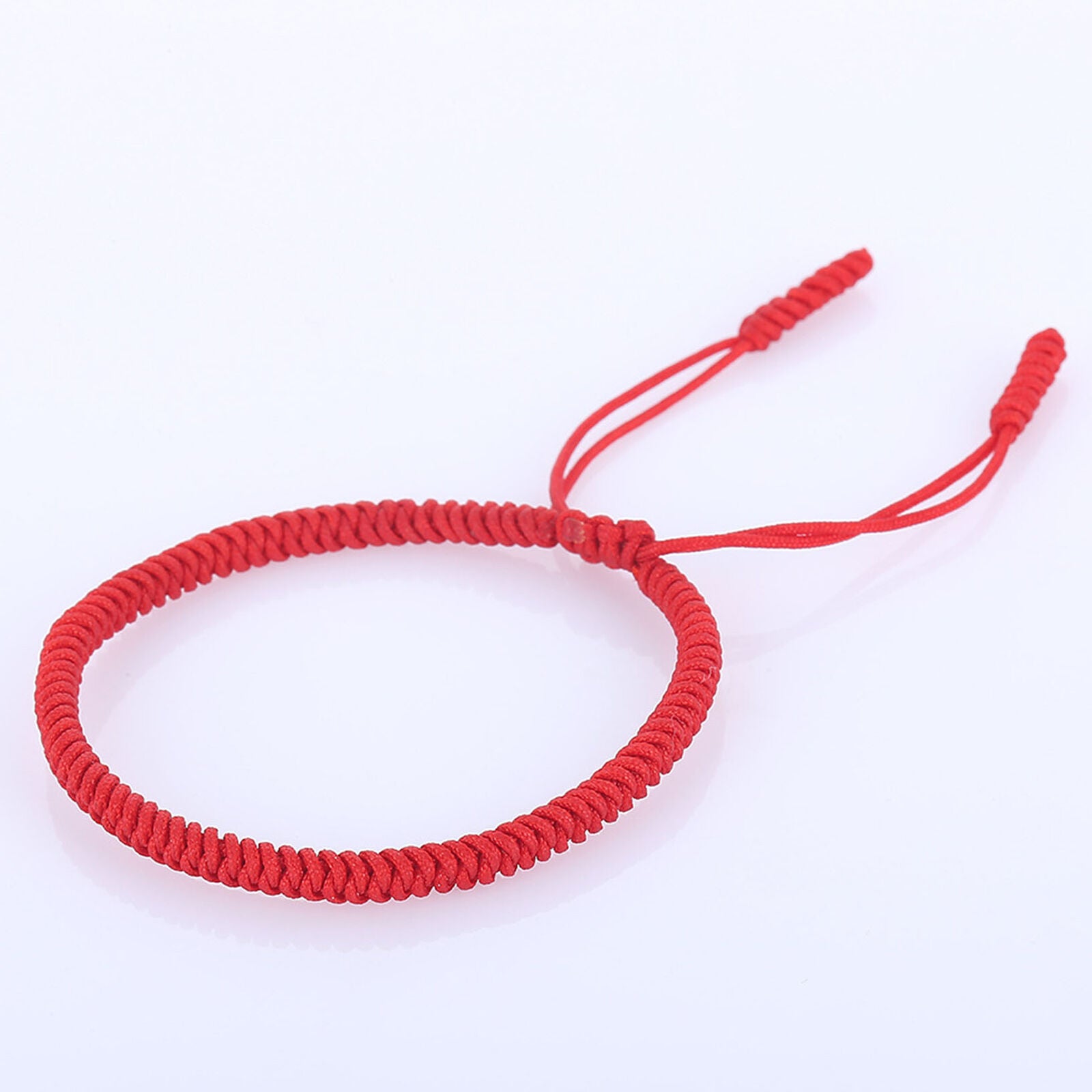 Fashion Red Thread String Bracelet Lucky Red Handmade Rope Bracelet Adjustable