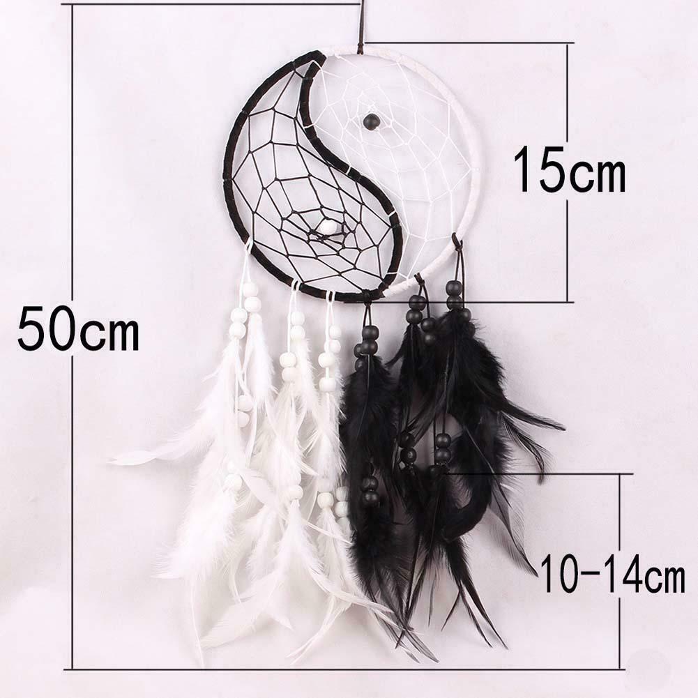 Handmade Dream Catcher With Feathers Car Wall Hanging Decoration Gift @