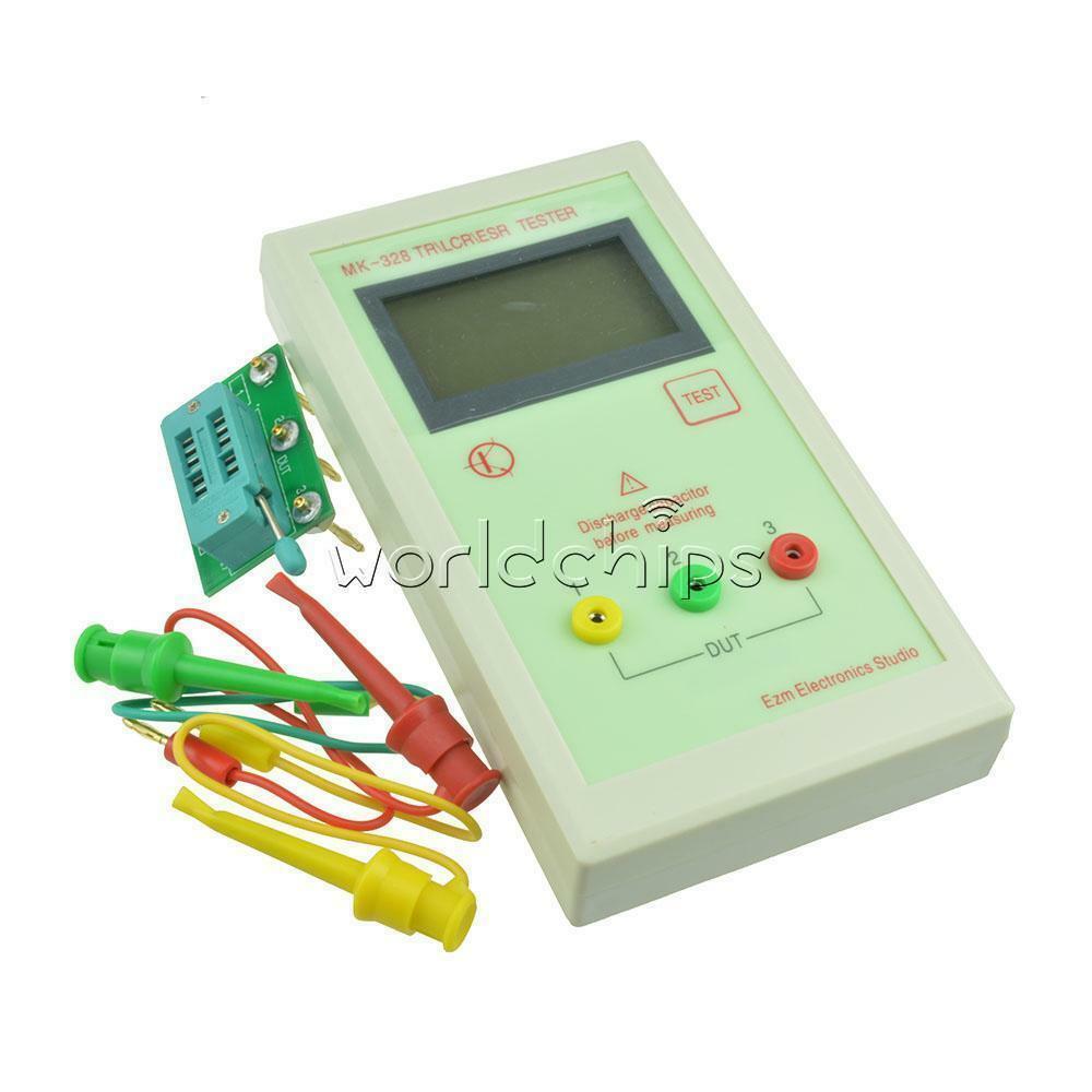 MK328 LCR ESR Tester Transistor Inductance Capacitance Resistance Meter Portable