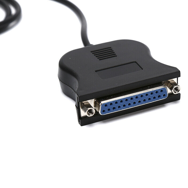 IEEE 1284 25-Pin Parallel Port To USB 2.0 Printer Cable USB To Parallel Adap LS