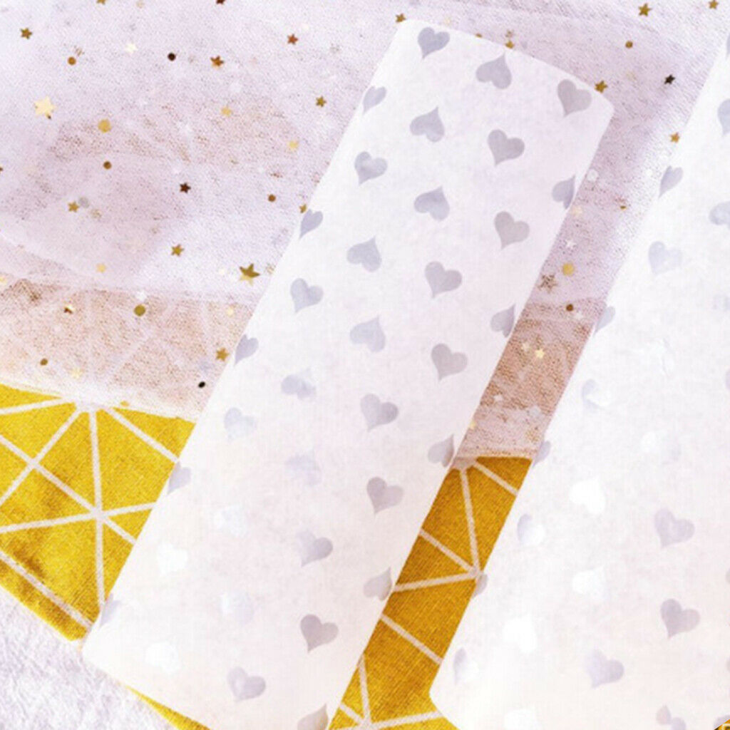 50 Nice Candy Paper Wrapping Candy Wrapper Wax Wrap Paper Wax Sheets 22x25cm
